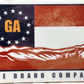 GA Flag Sticker